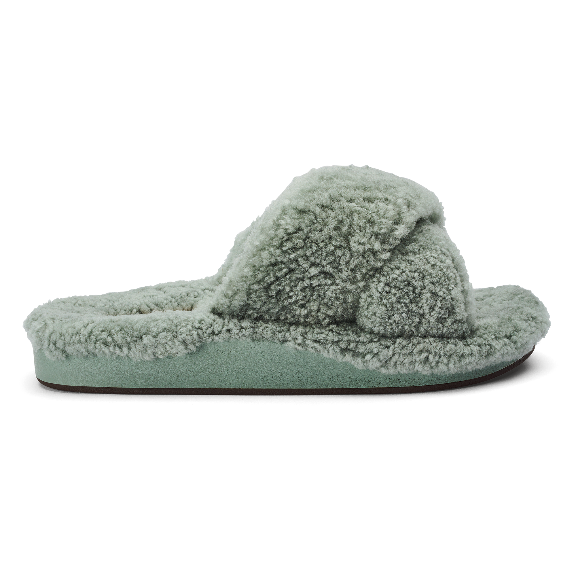 Hila Heu Women's Slide Slipper Sandals - Muted Green