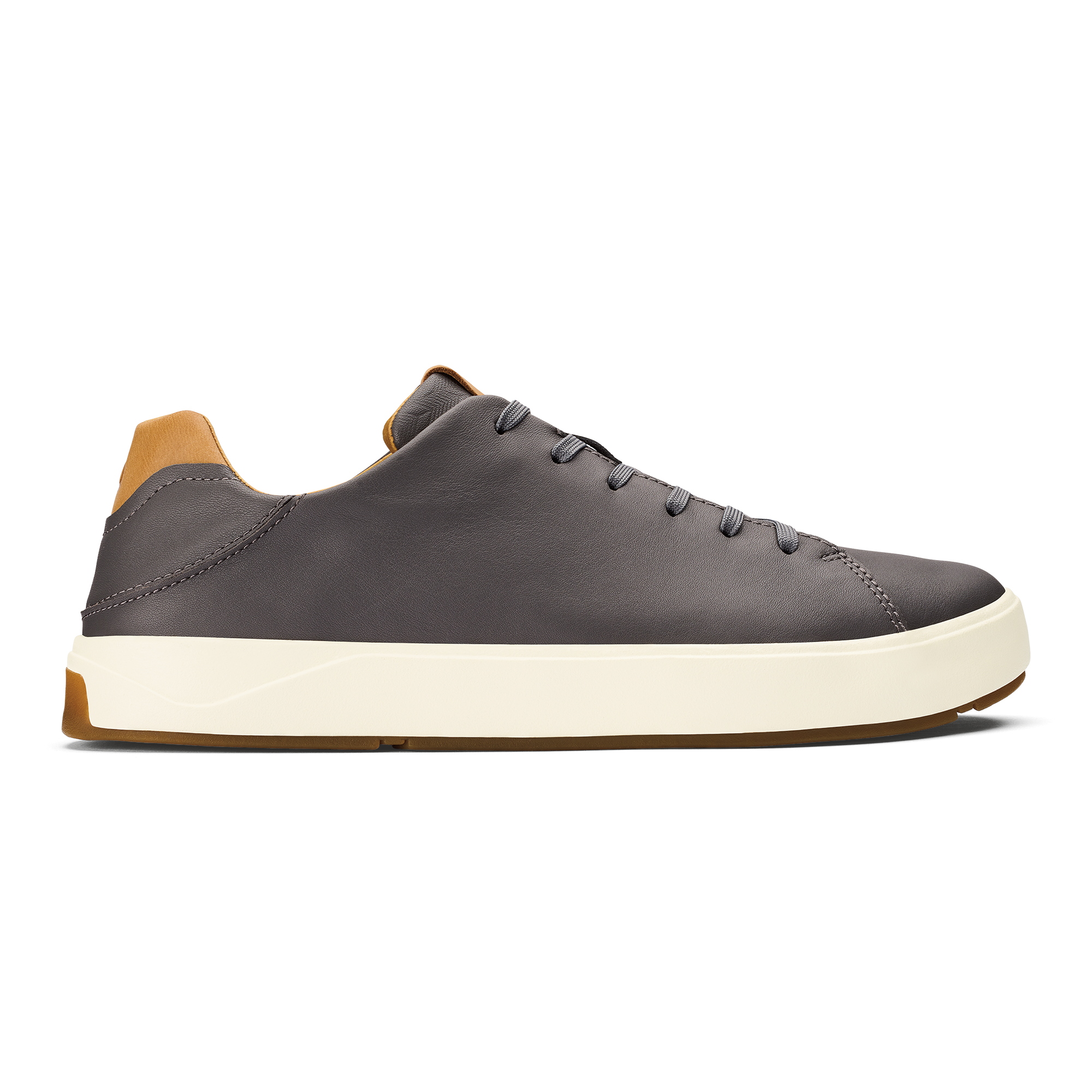 Lae'ahi L   'Ili Men's Leather Sneakers - Stone