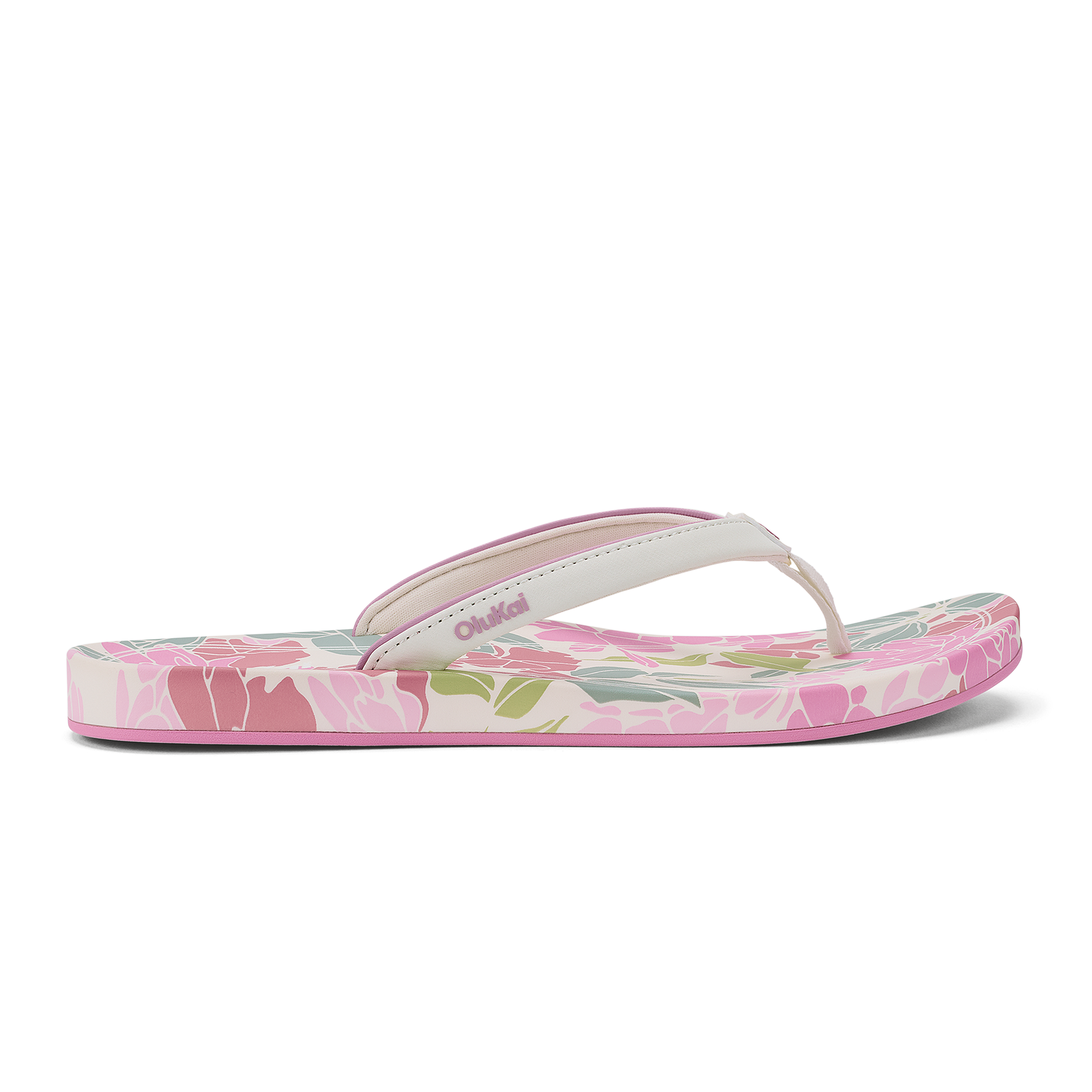 'Uiki Women's Everyday Beach Sandals - White Sand / Pa'i