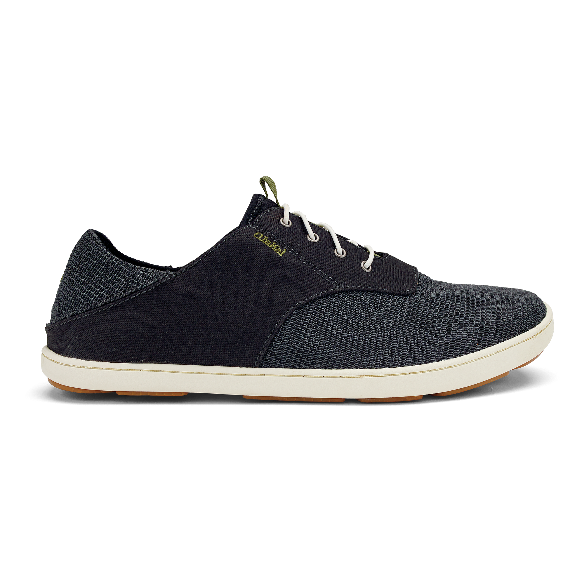 Nohea Moku Men's Boat Shoes - Black