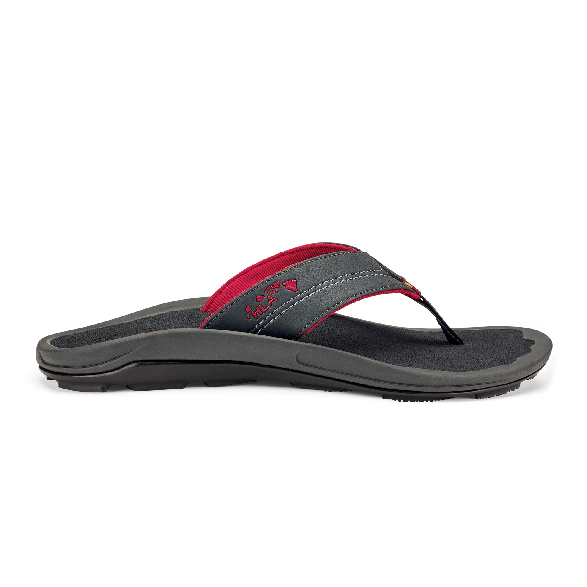K  p   Men's Comfortable Beach Sandals - Dark Shadow