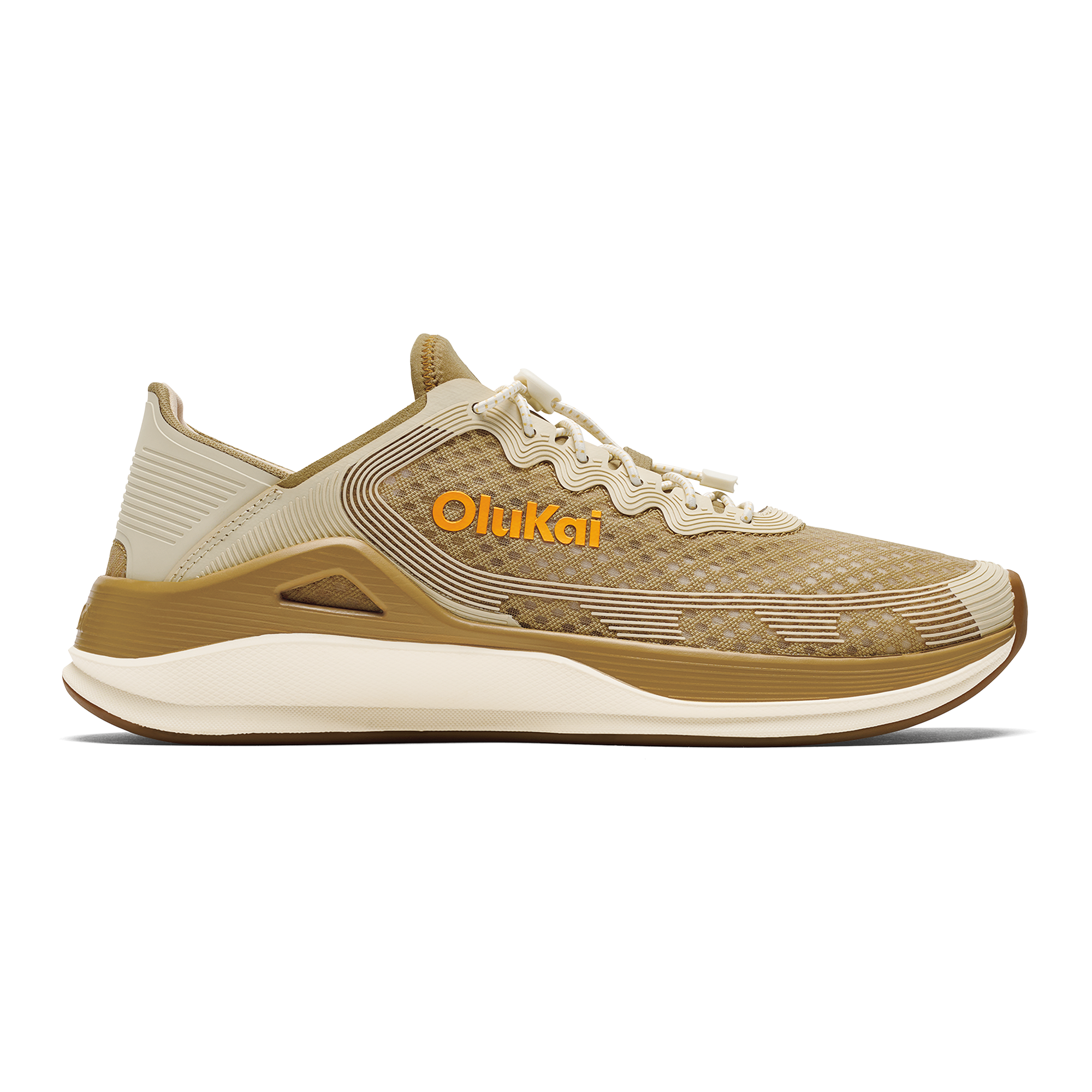 'Ahi Men's Water Boat Shoes - Tan / Tapa