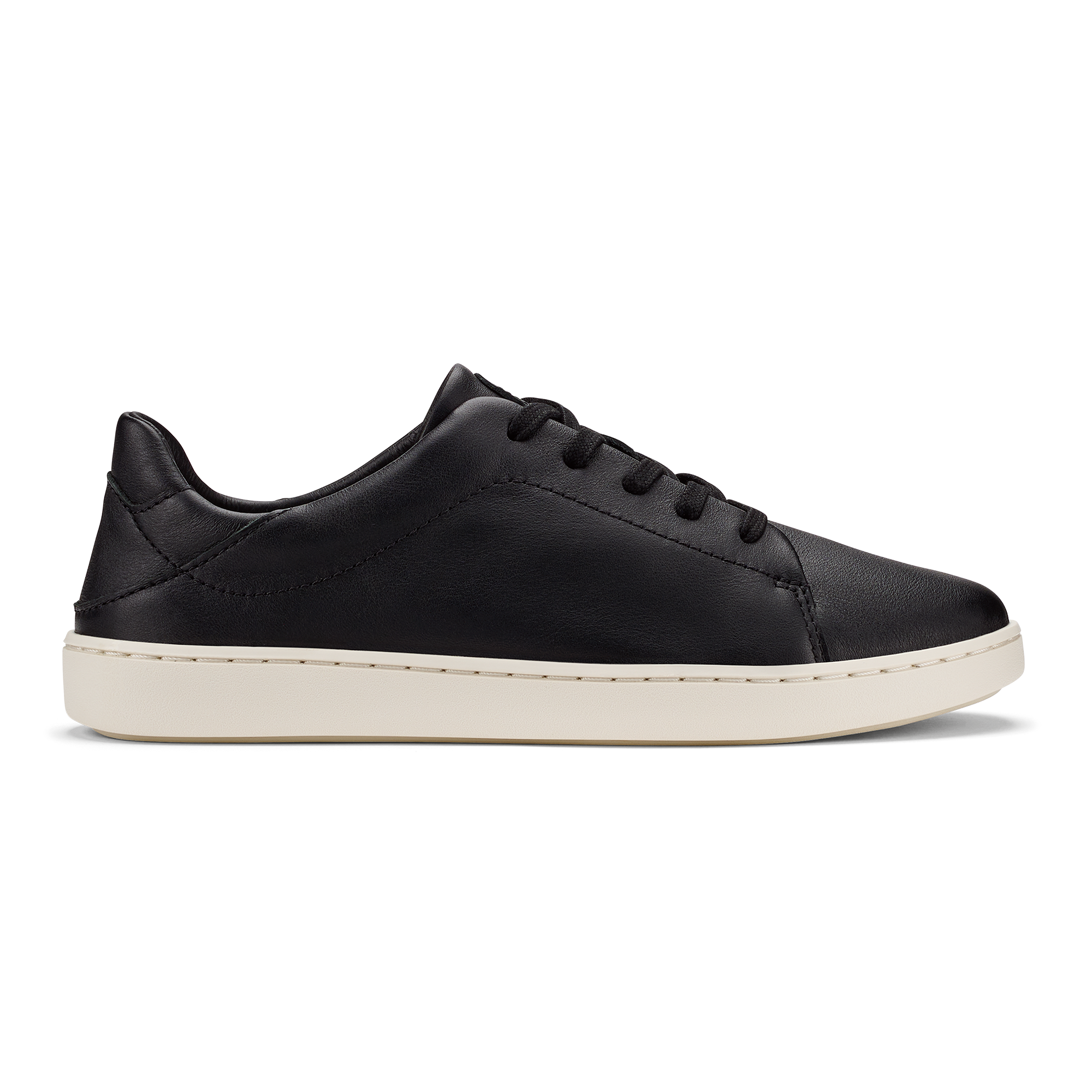 Pehuea L   'Ili Women's Leather Sneakers - Black