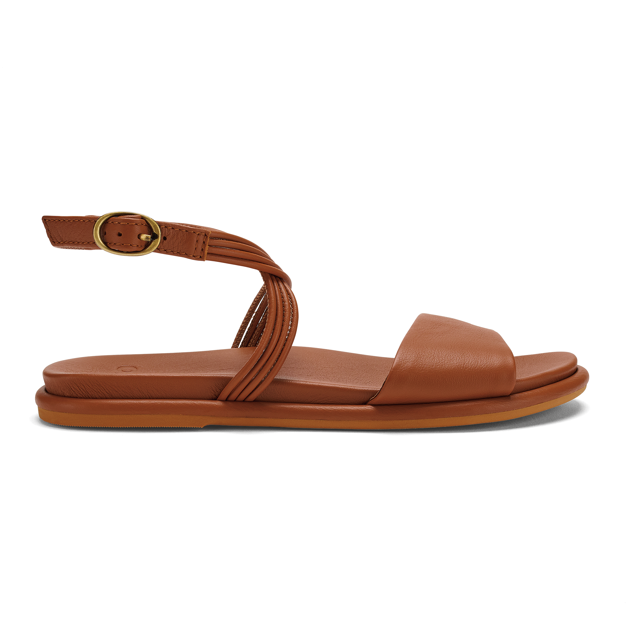 Tiare Wrap Women's Leather Sandals - Fox