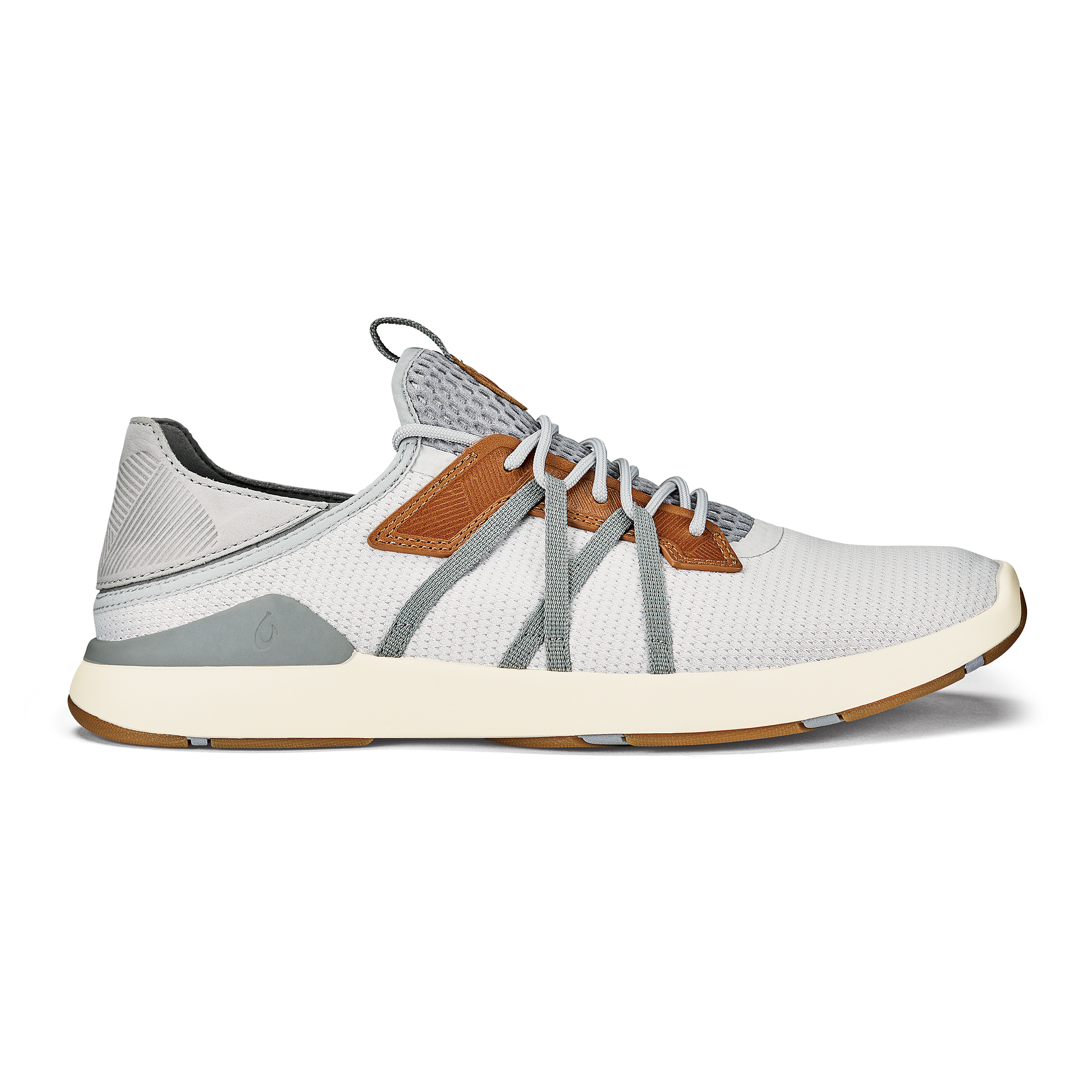 Mio L   Men's Athletic Shoes - Mist Grey / Poi