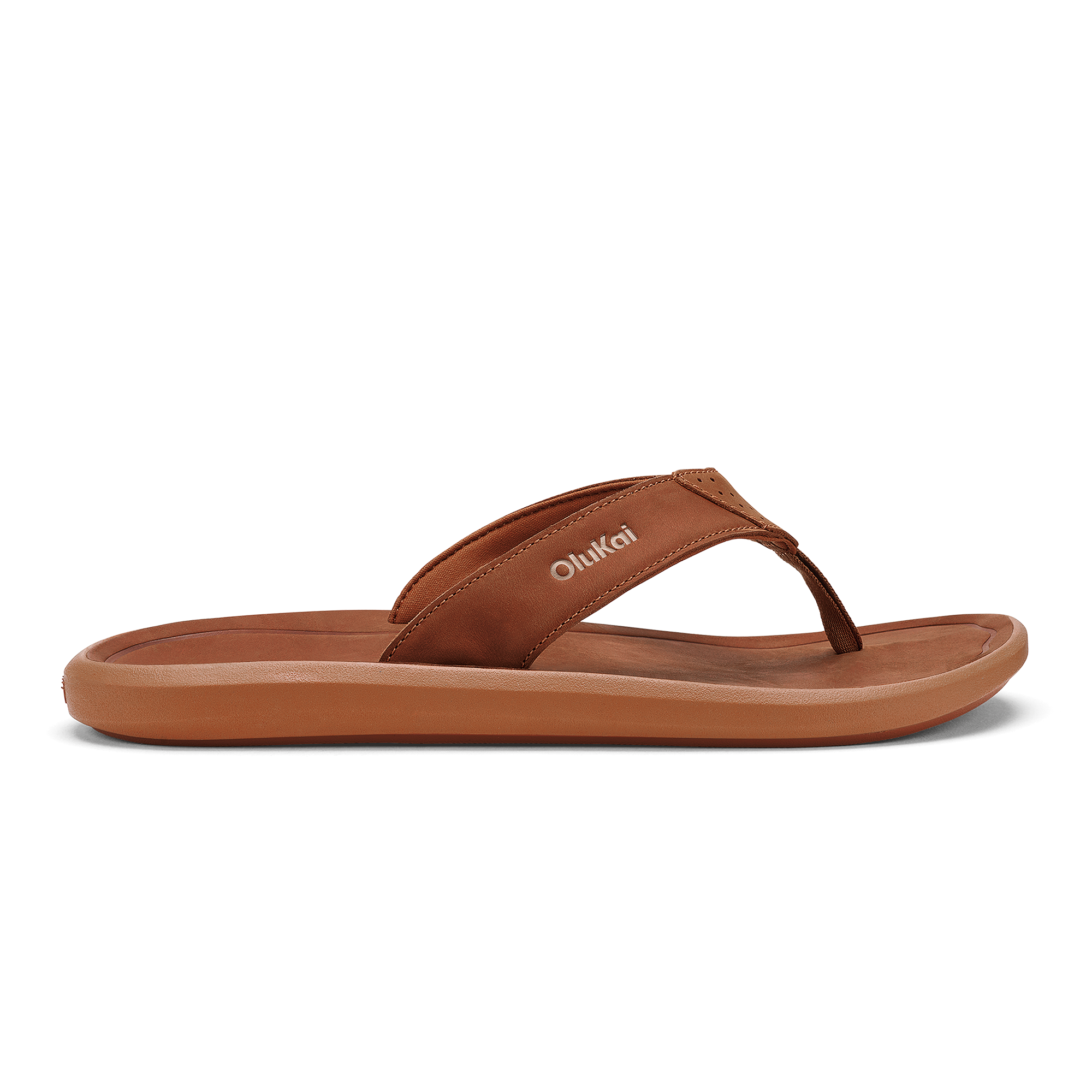 Pili Men's Waterproof Leather Sandals - Fox