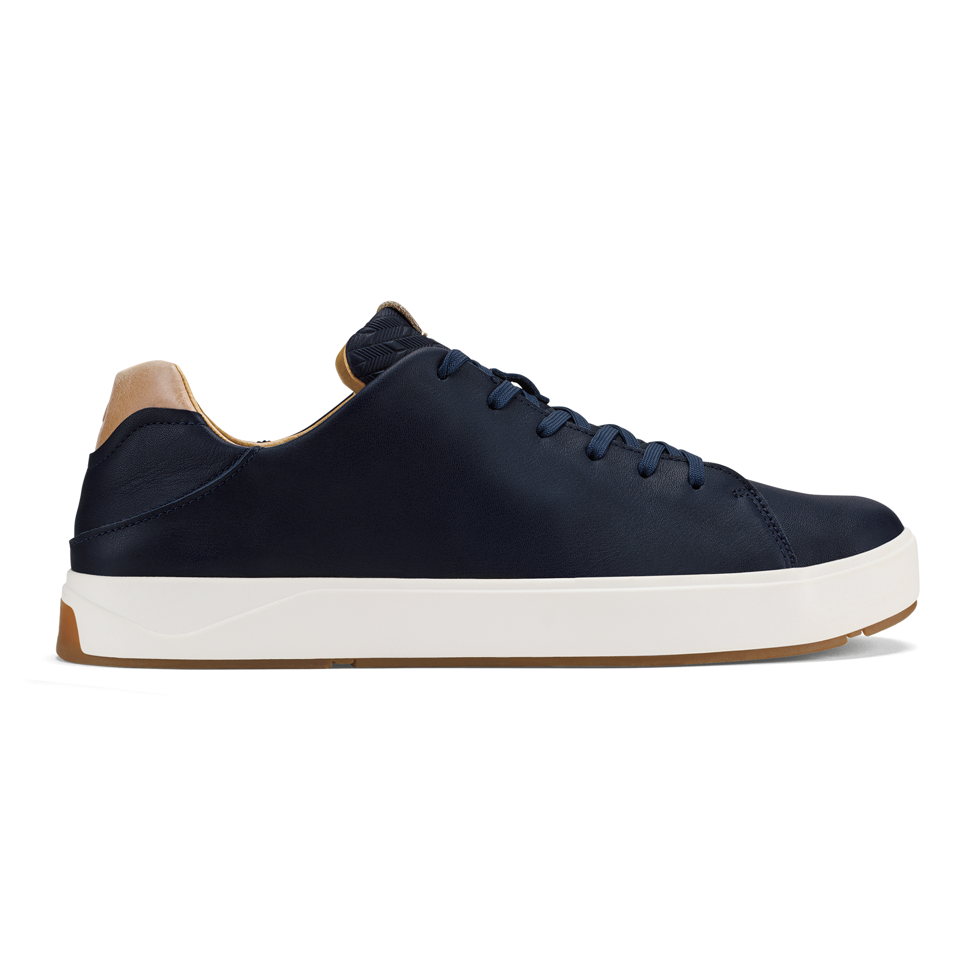 Lae'ahi L   'Ili Men's Leather Sneakers - Trench Blue
