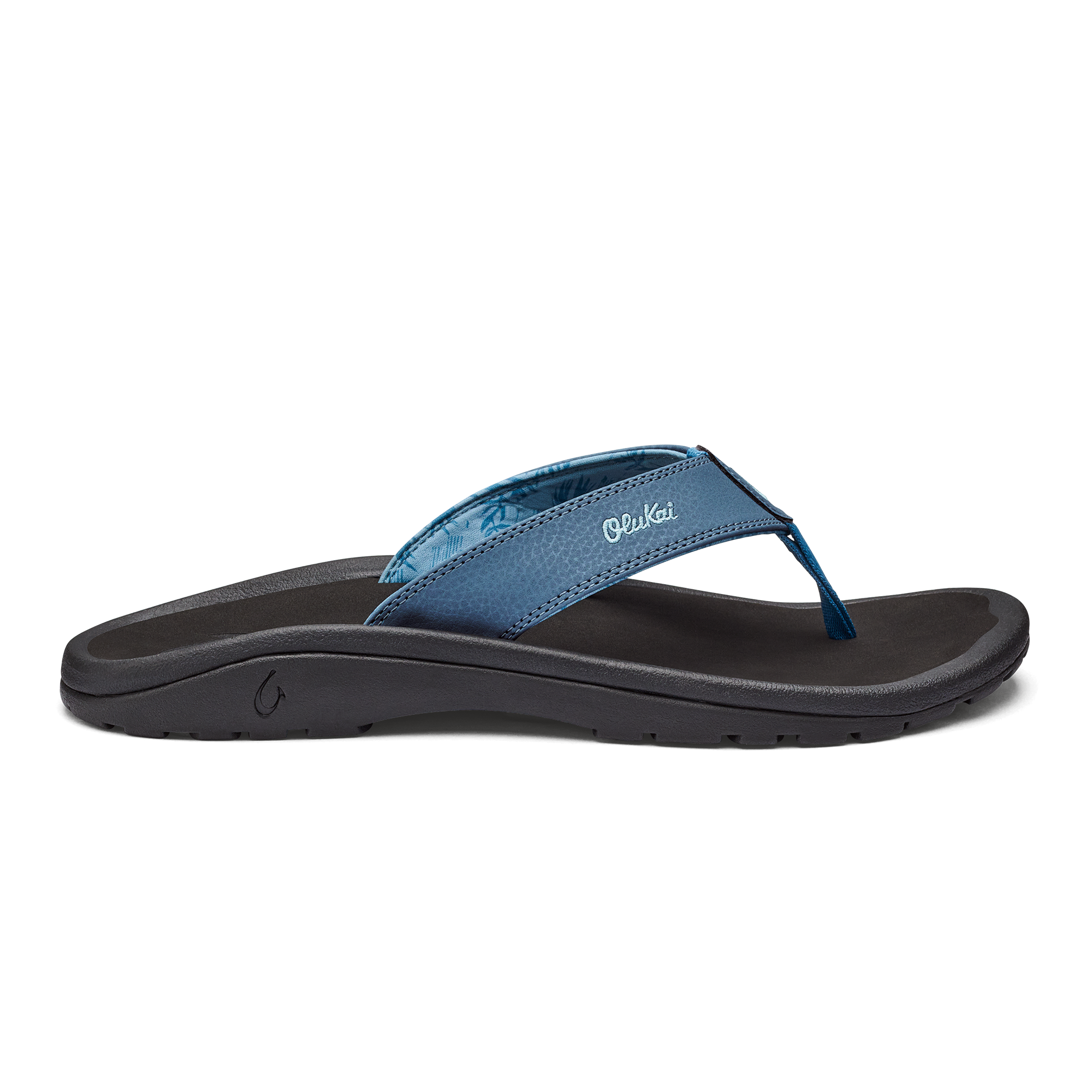 'Ohana Men's Beach Sandals - Vintage Blue / Black