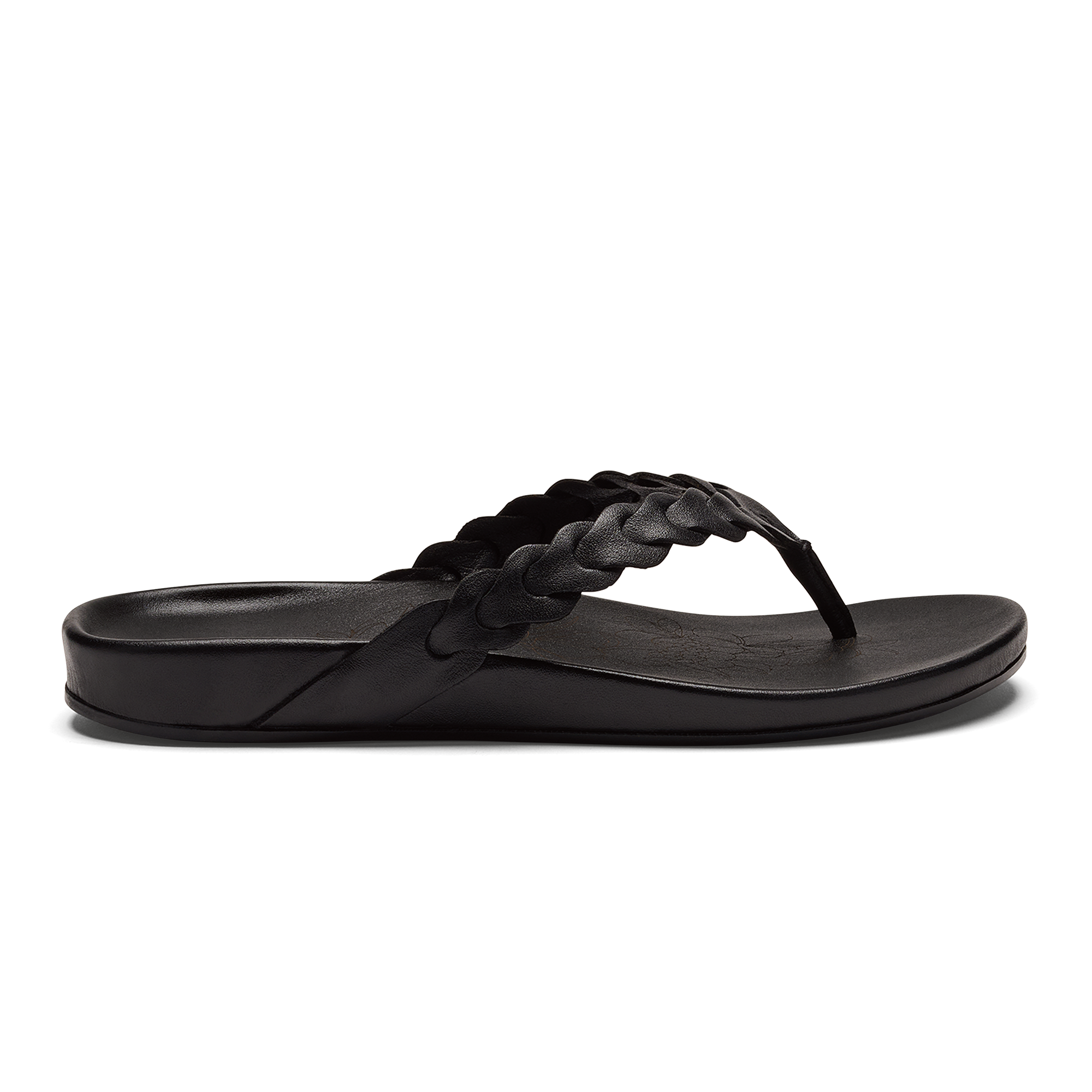 Lei Women's Leather Beach Sandals - Lava Rock