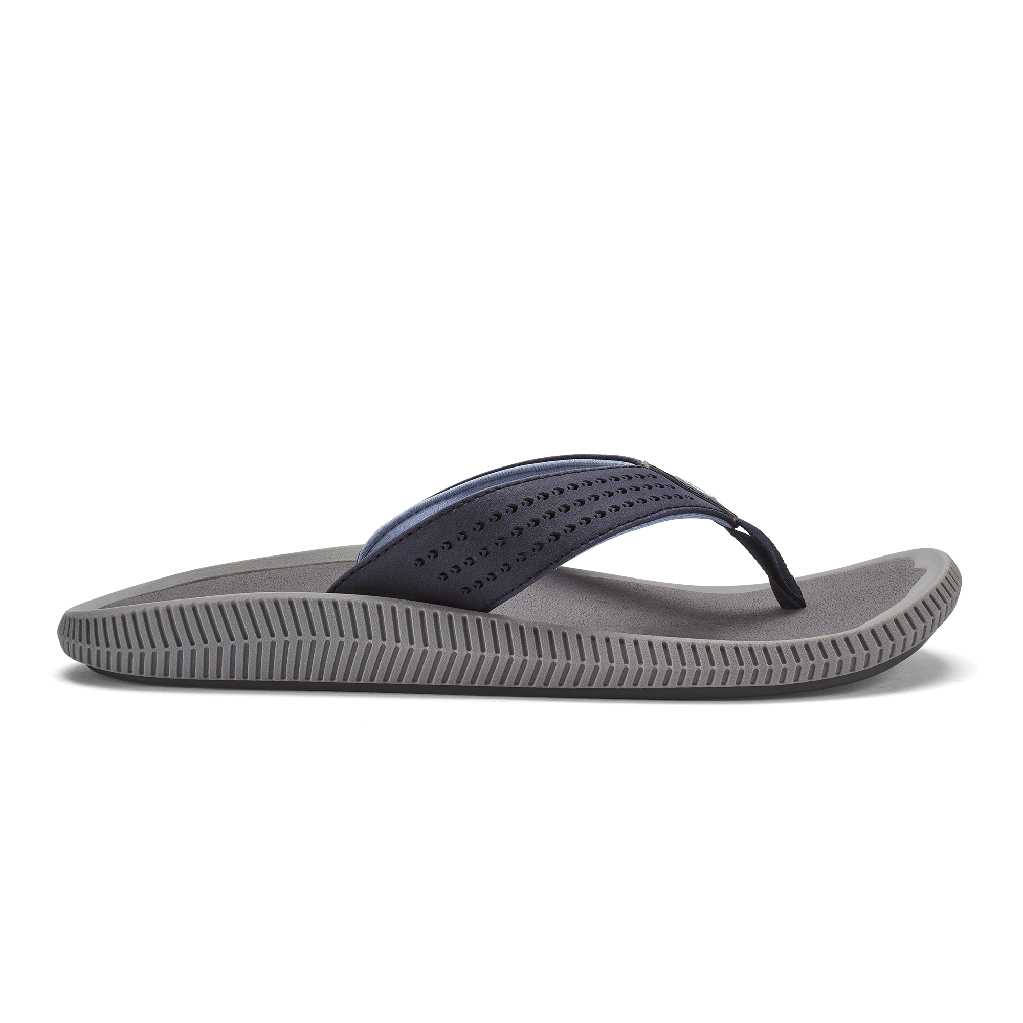 Ulele Men's Beach Sandals - Blue Depth / Charcoal