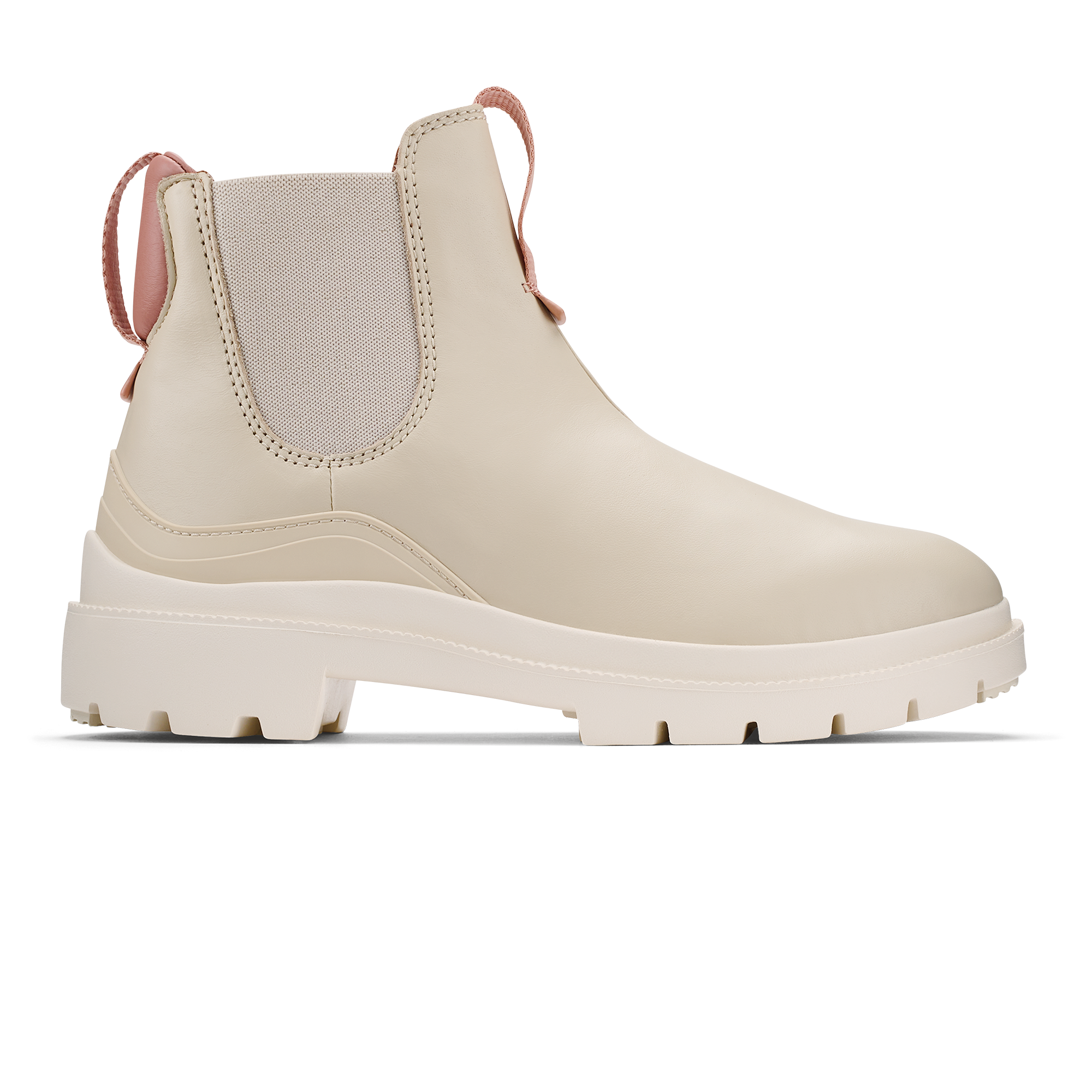 Hehi Women's Waterproof Leather Booties - Tapa / Cork