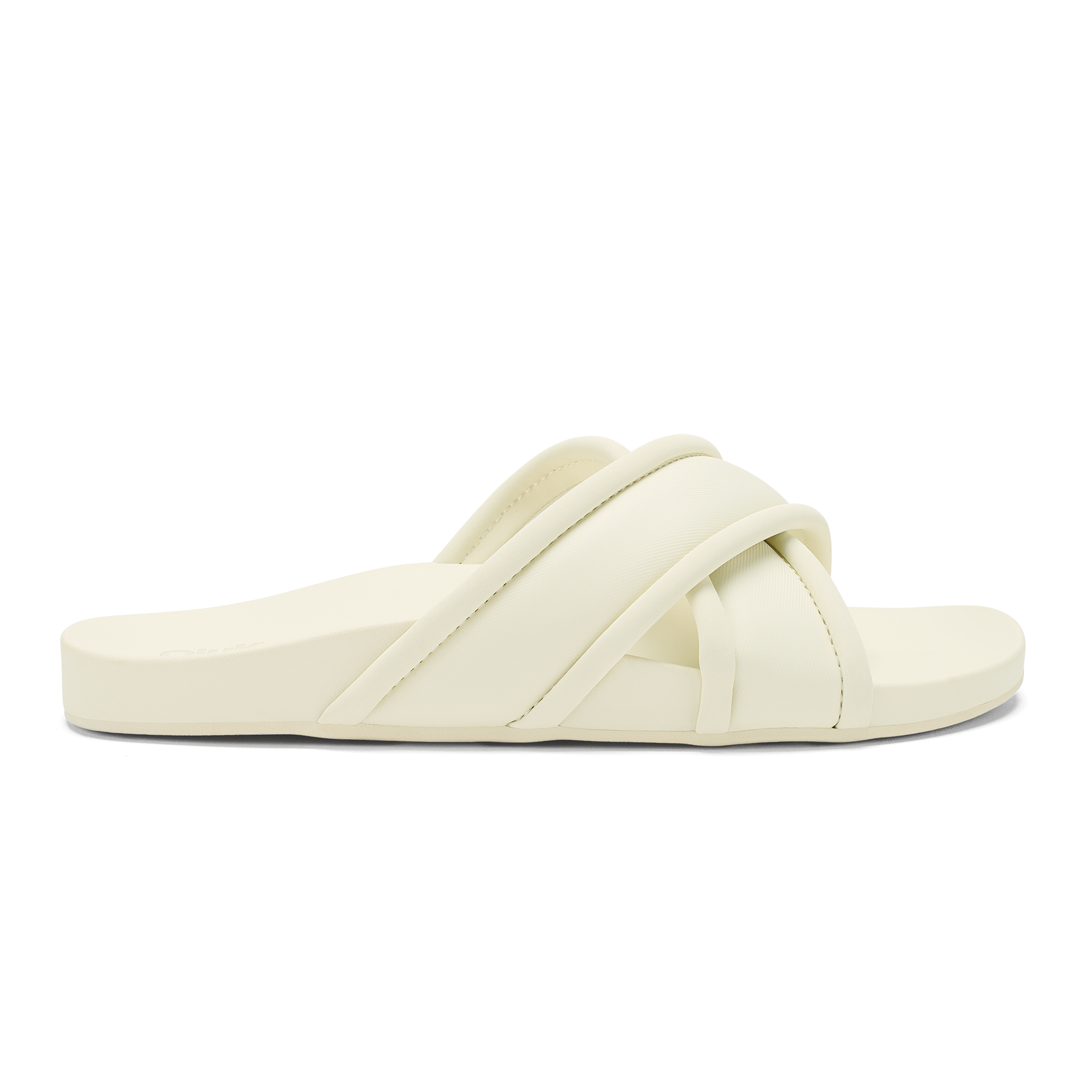 Ani Women's Beach Slide Sandals - White Sand