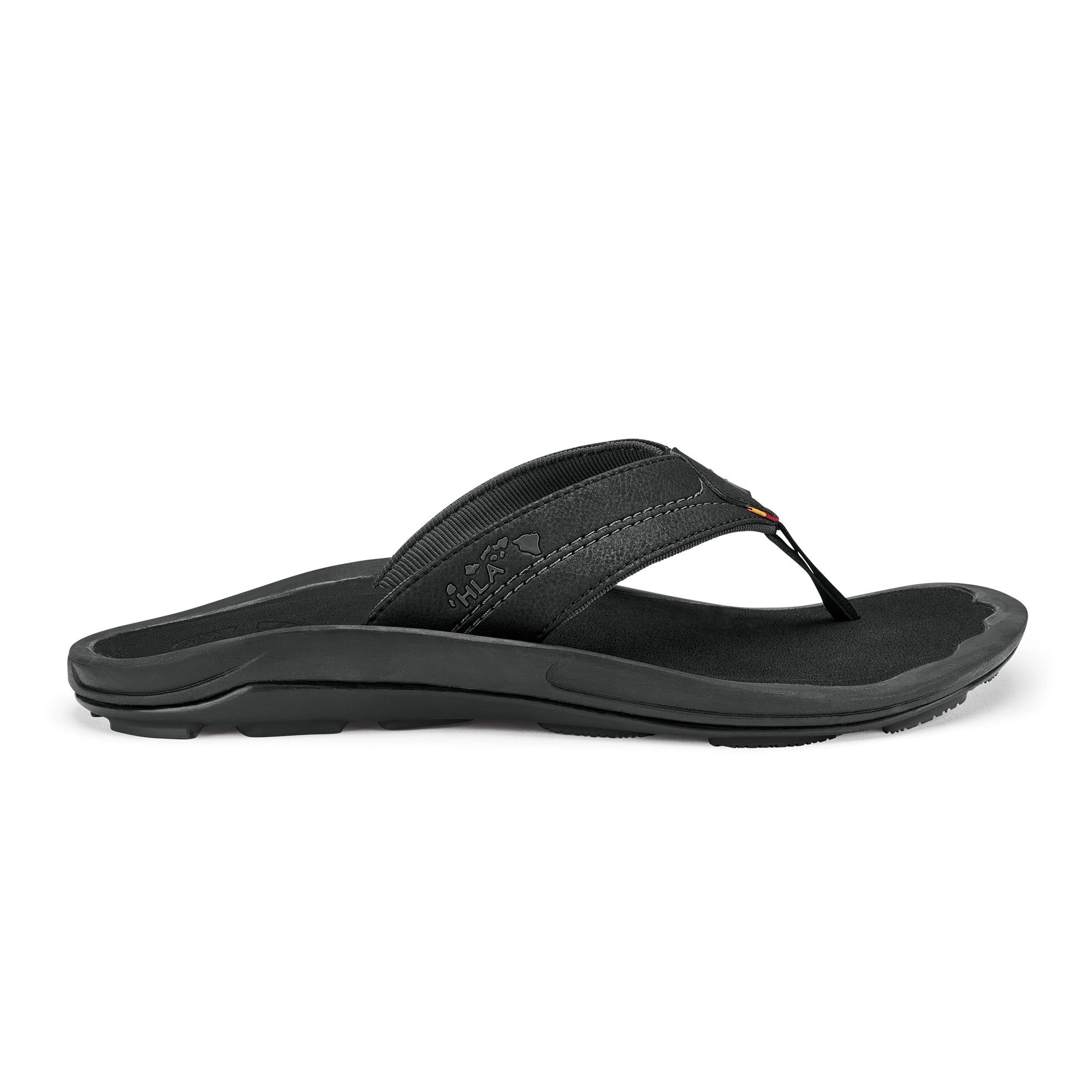 K  p   Men's Comfortable Beach Sandals - Black