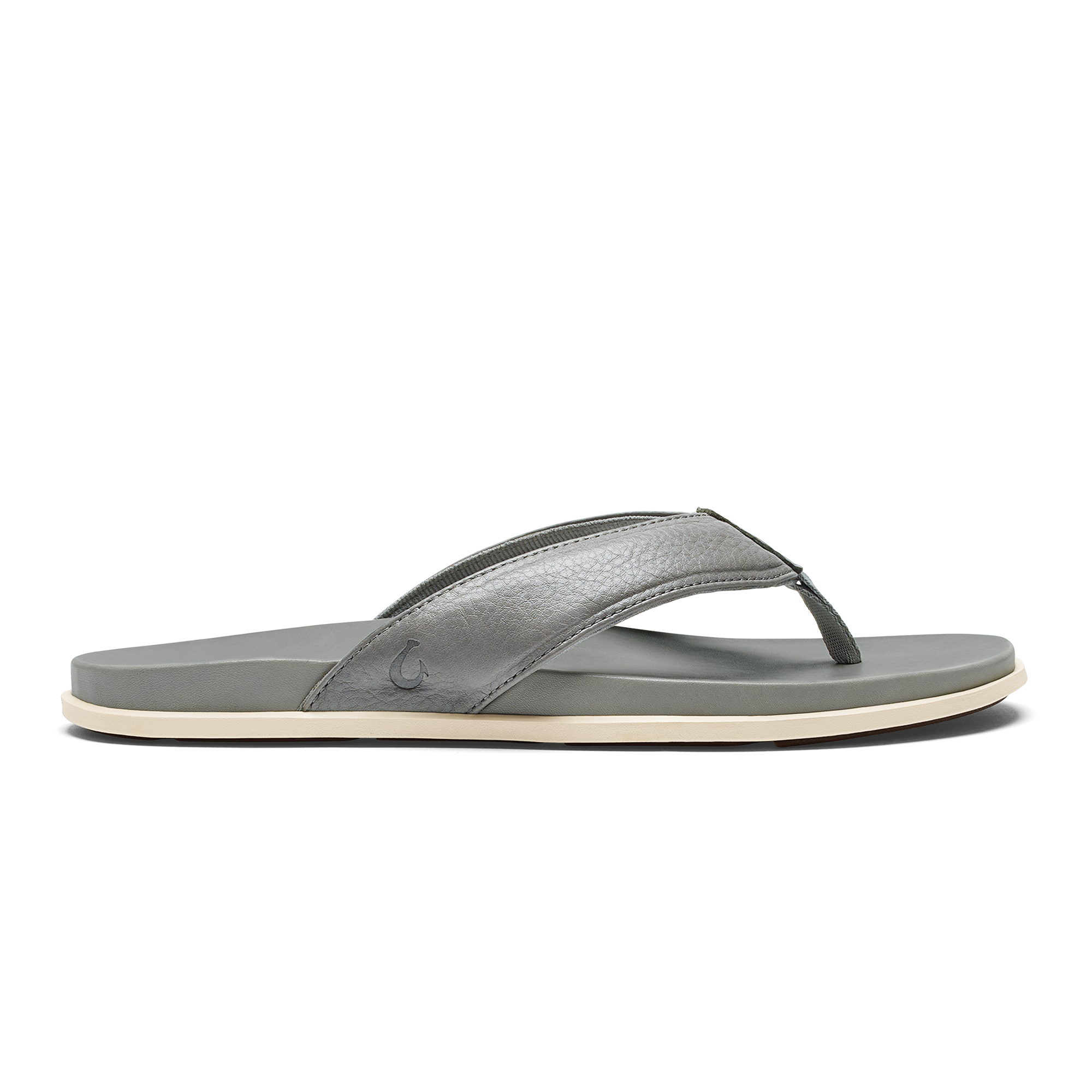 '  lali Leather Beach Sandals - Ash