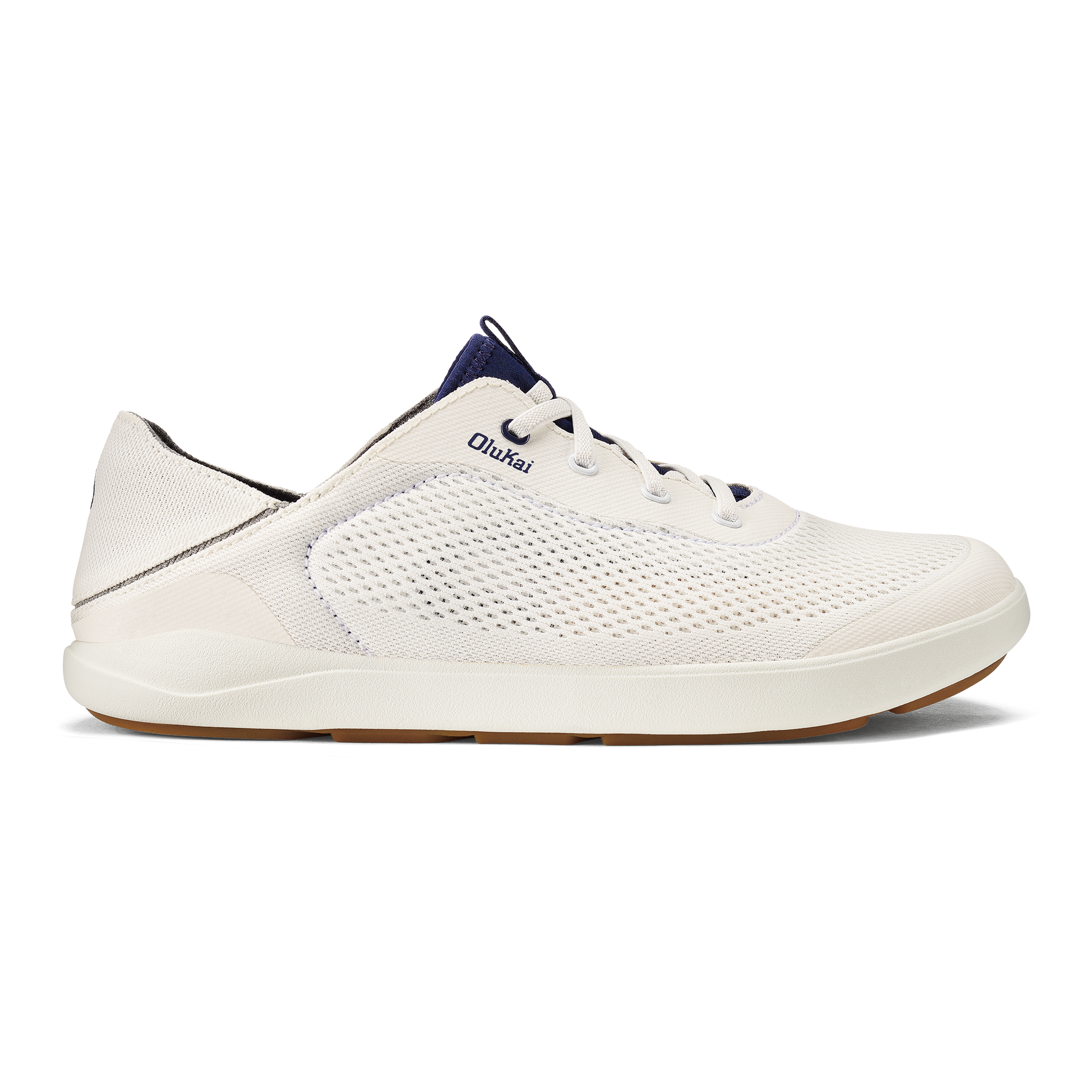 Moku Pae Men's Boat Shoes - Bright White / Pacifica