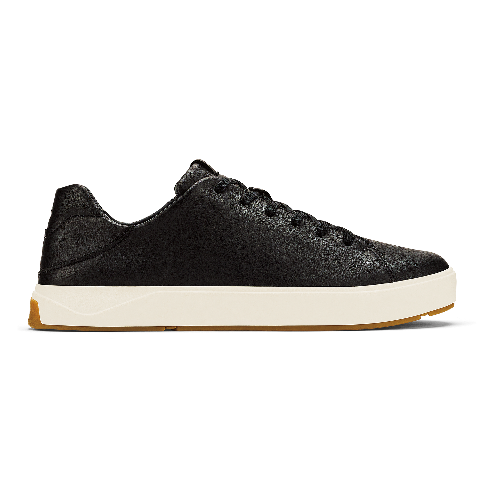 Lae'ahi L   'Ili Men's Leather Sneakers - Onyx