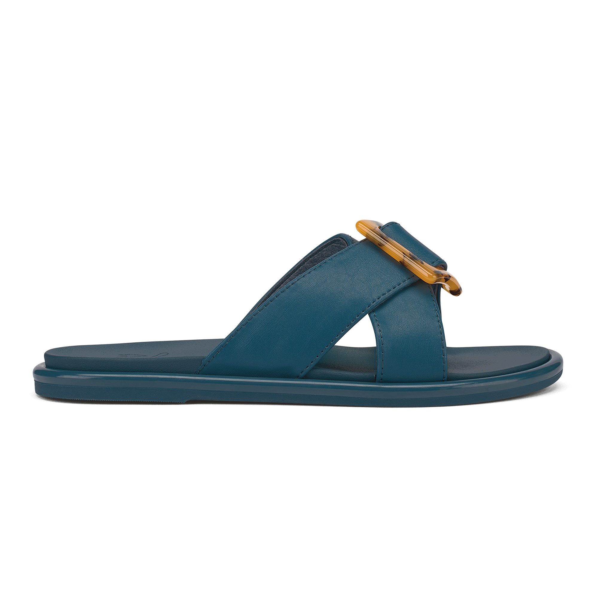 La'i Slide Women's Slide Beach Sandals - Lagoon