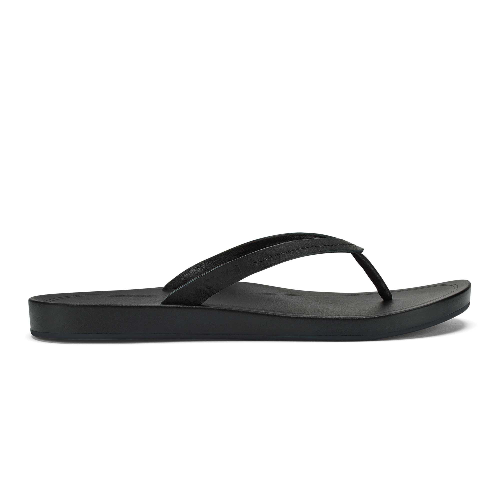 Lalahi Women's Leather Sandals - Lava Rock