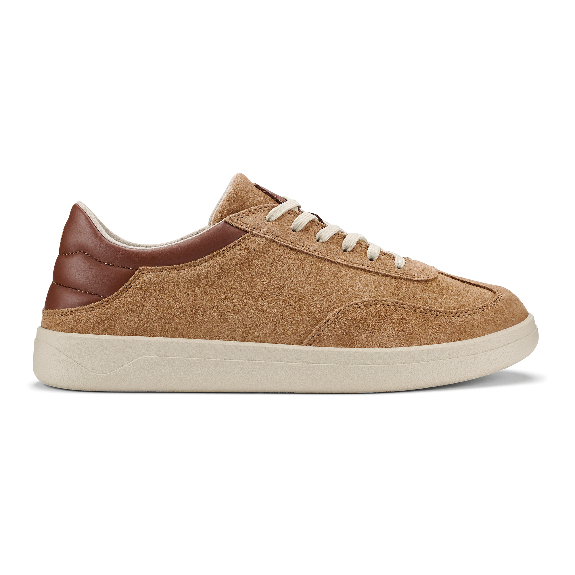 P  nini Suede Men's Leather Sneakers - Tan / Toffee