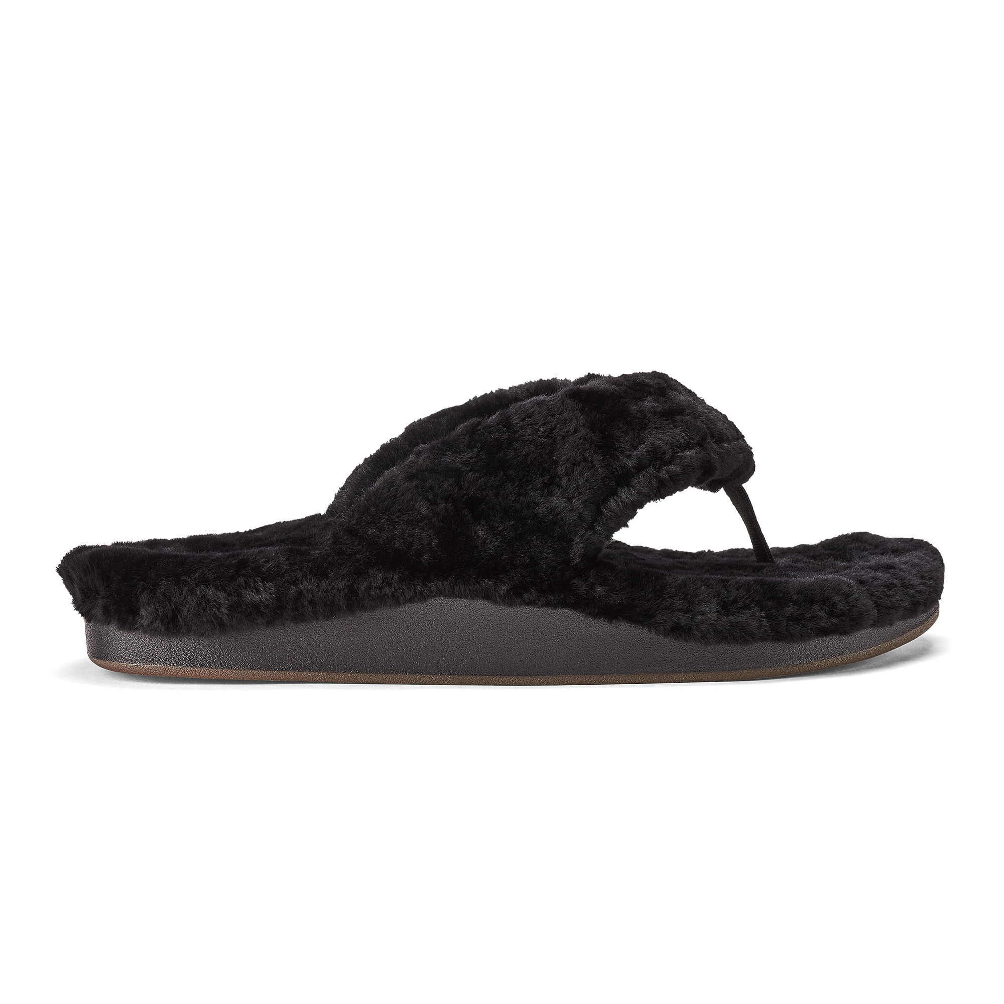 K  pe'a Heu Women's Flip Flop Slippers - Black