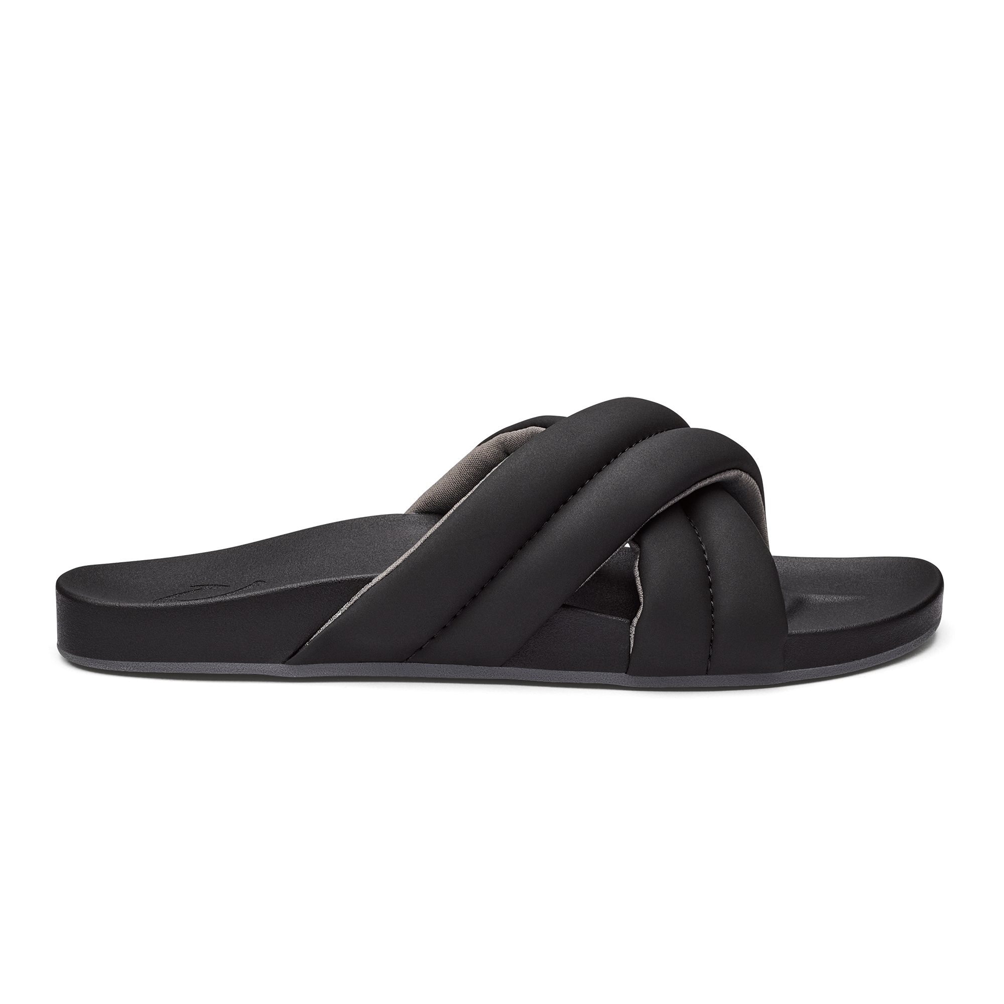 Hila Women's Beach Slide Sandals - Black
