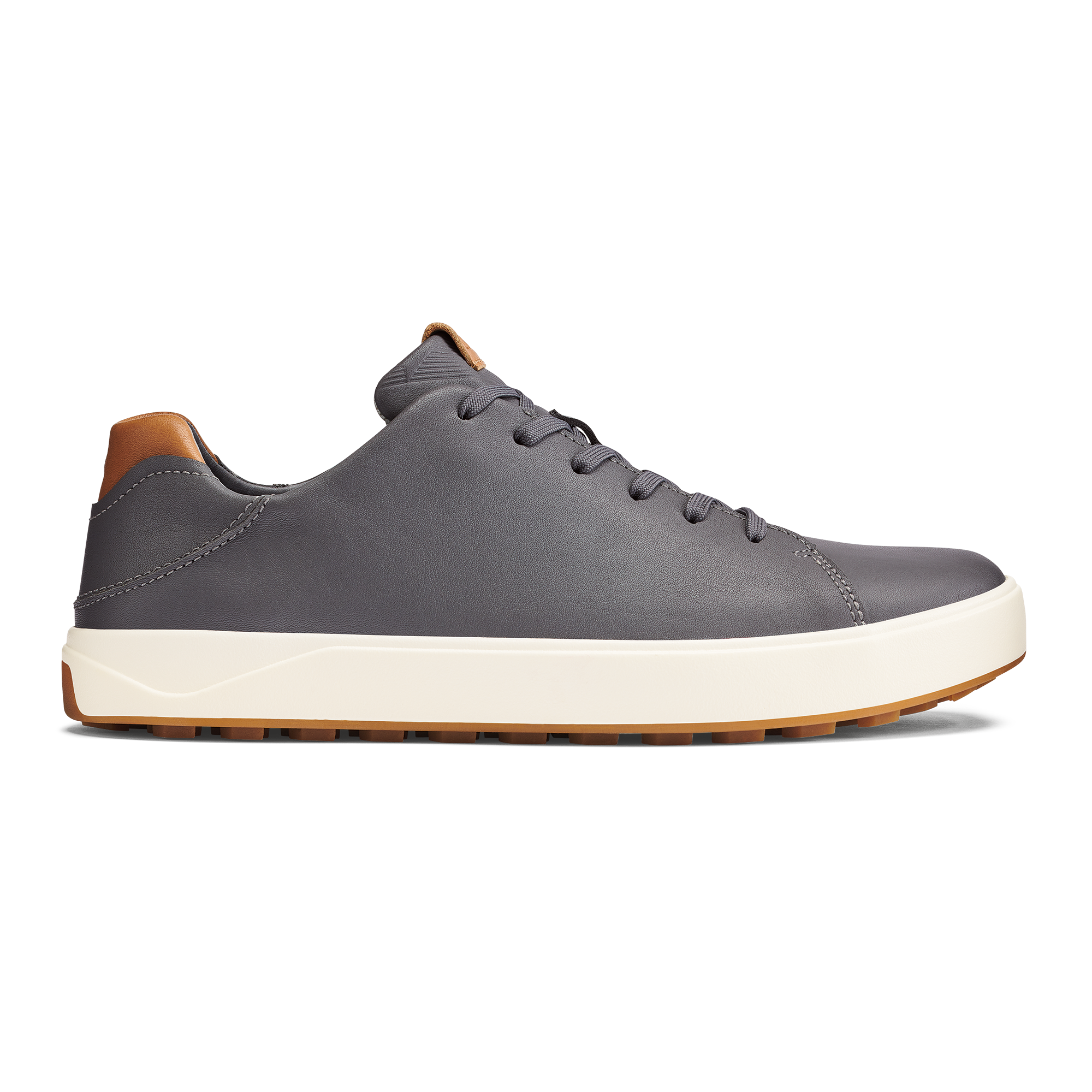 Wai'alae Men's Waterproof Leather Golf Shoes - Stone